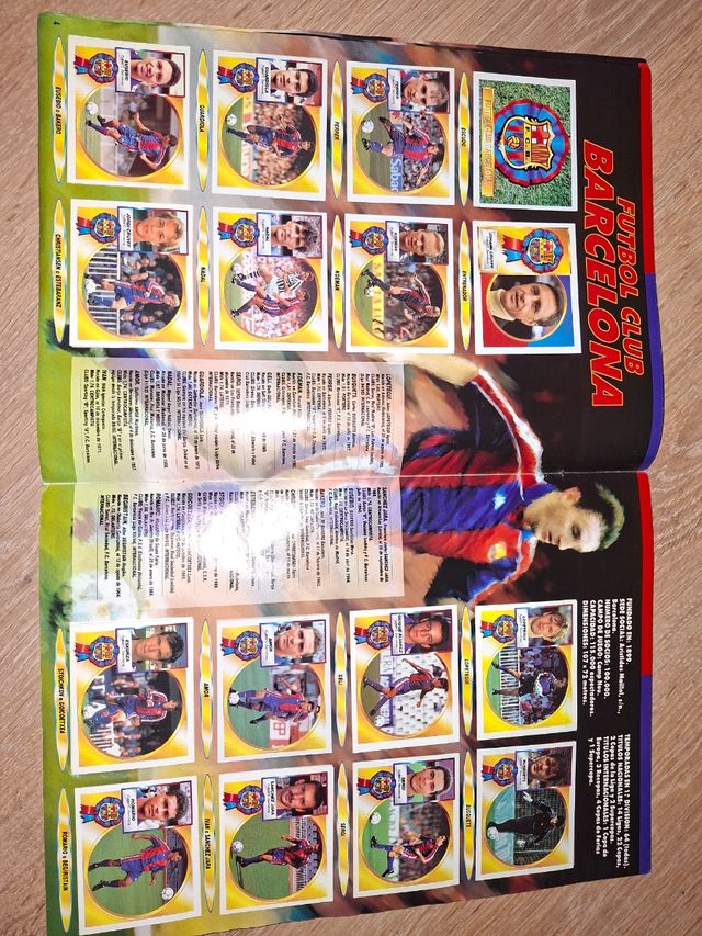 Álbum Cromos Liga Fútbol 94/95 1ª División