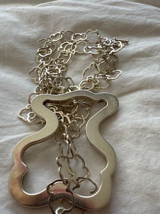 Cadena Tous Mil Osos y Oso Grande Plata