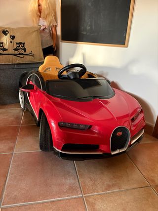 Coche eléctrico Bugatti para niños