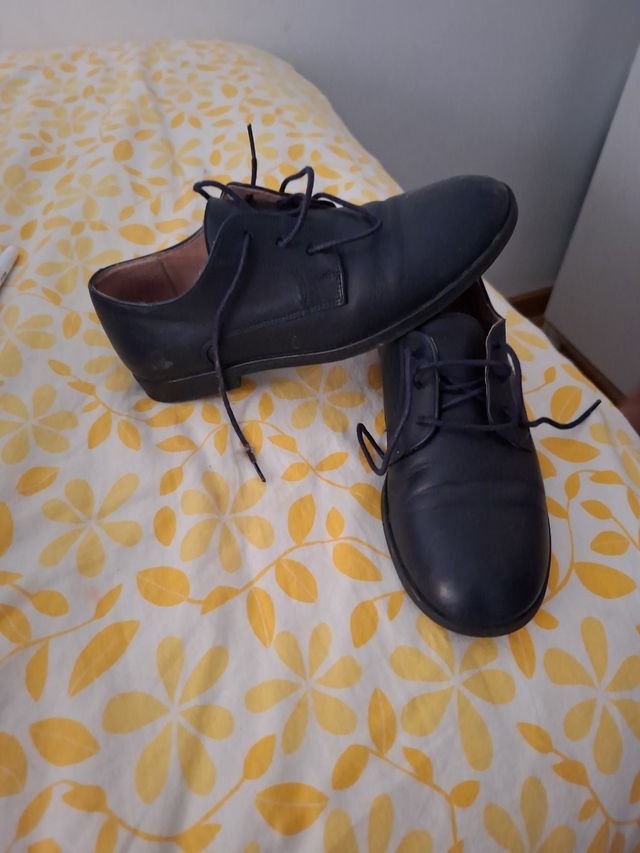 Zapatos de vestir azul marino talla36