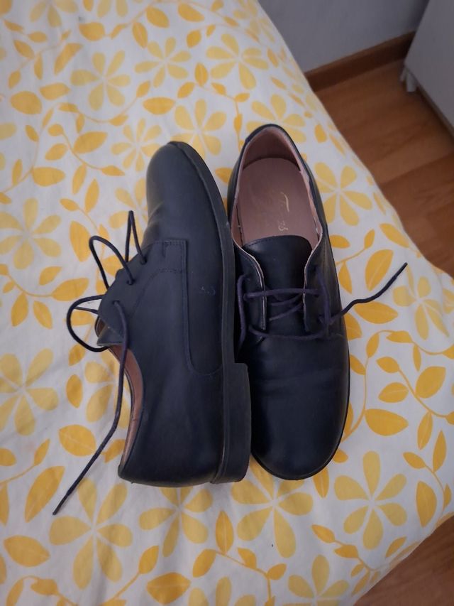Zapatos de vestir azul marino talla36