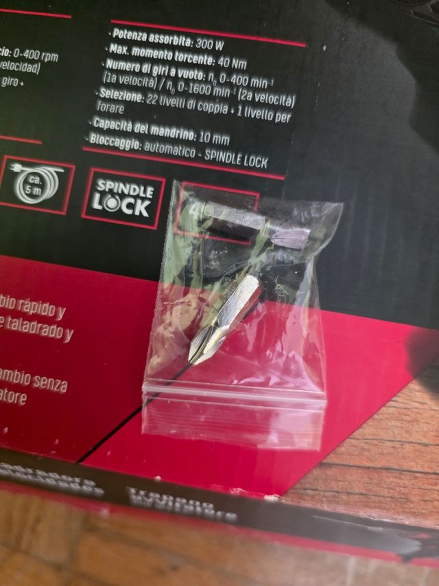 Taladro y destornillador Parkside