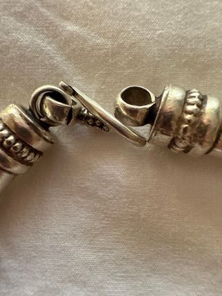 Pulsera Plata Estilo Serpiente