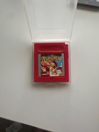 Pokémon Rojo Game Boy Nintendo RPG