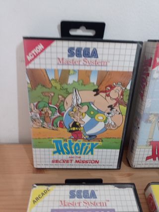 4 Juegos Sega Master System
