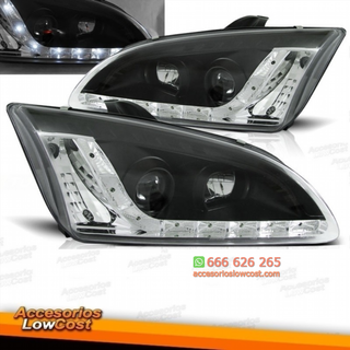 FAROS LUZ DIURNA FORD FOCUS, 04-08 CRISTAL CLAR