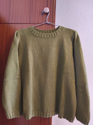 Jersey de punto hecho a mano