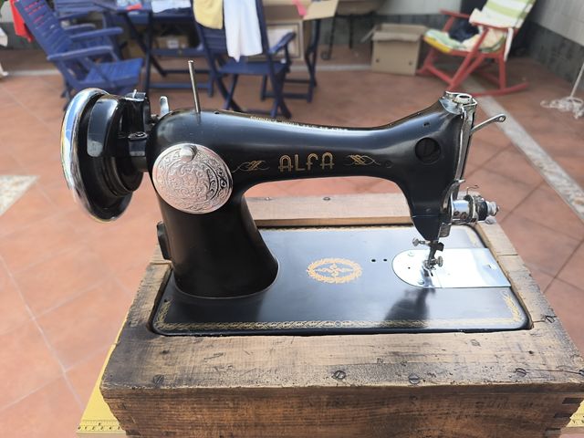 Cabezal Máquina Coser Antigua