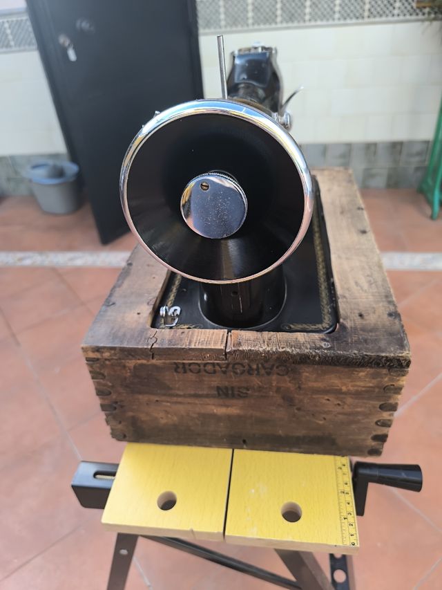 Cabezal Máquina Coser Antigua