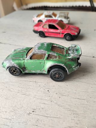 3 Macchinine Majorette: Pontiac, Honda , Porsche