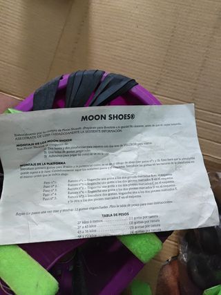 Lote Patines y Zapatillas Moon Shoes Antiguos