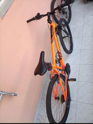 Bicicleta naranja