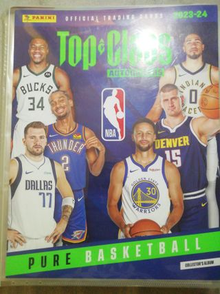 Panini top class fútbol y NBA 23/24