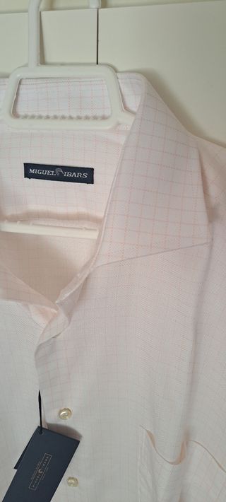 Camisa Caballero Miguel Ibars Rosa Cuadros