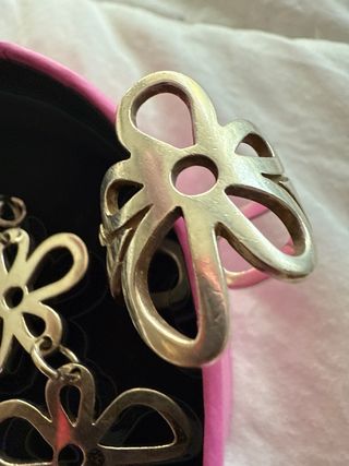 Pulsera Tous Plata Flores