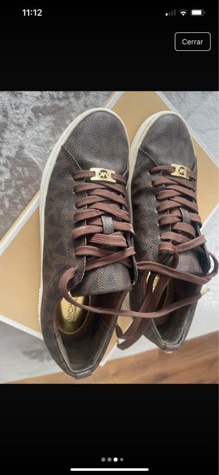 Zapatillas Michael Kors Marrones Talla 38