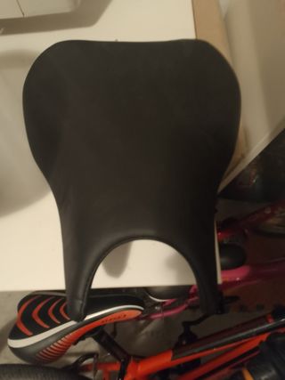 Sillón de moto negro