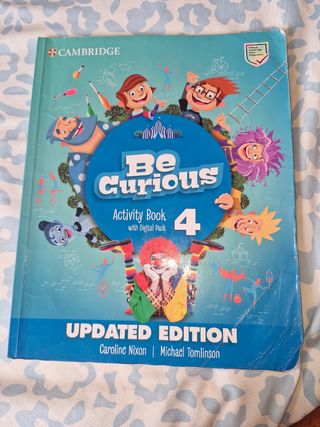 Libros Inglés be curious 4