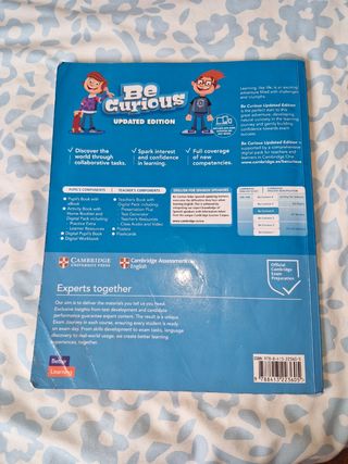 Libros Inglés be curious 4
