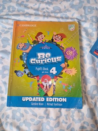 Libros Inglés be curious 4
