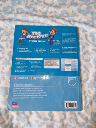 Libros Inglés be curious 4