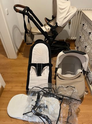 Carrito Jane con capazo y accesorios