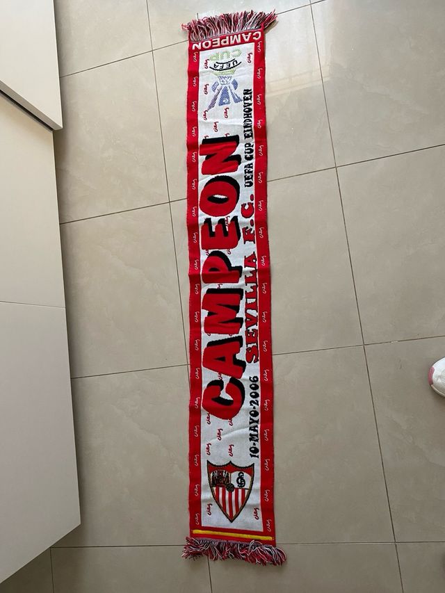 Bufanda y banderas Sevilla FC