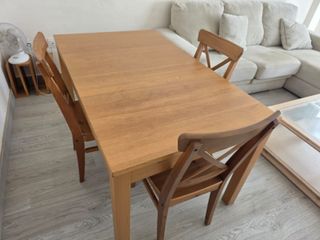 Mesa de comedor extensible