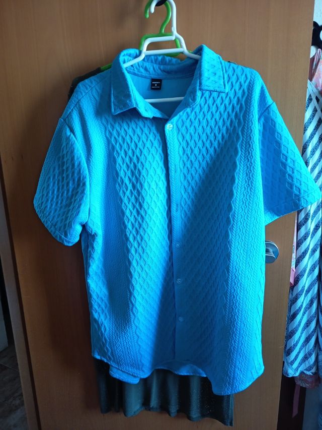 Conjunto deportivo hombre azul