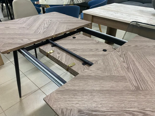 DESCUENTO!! Mesa extensible de madera y metal
