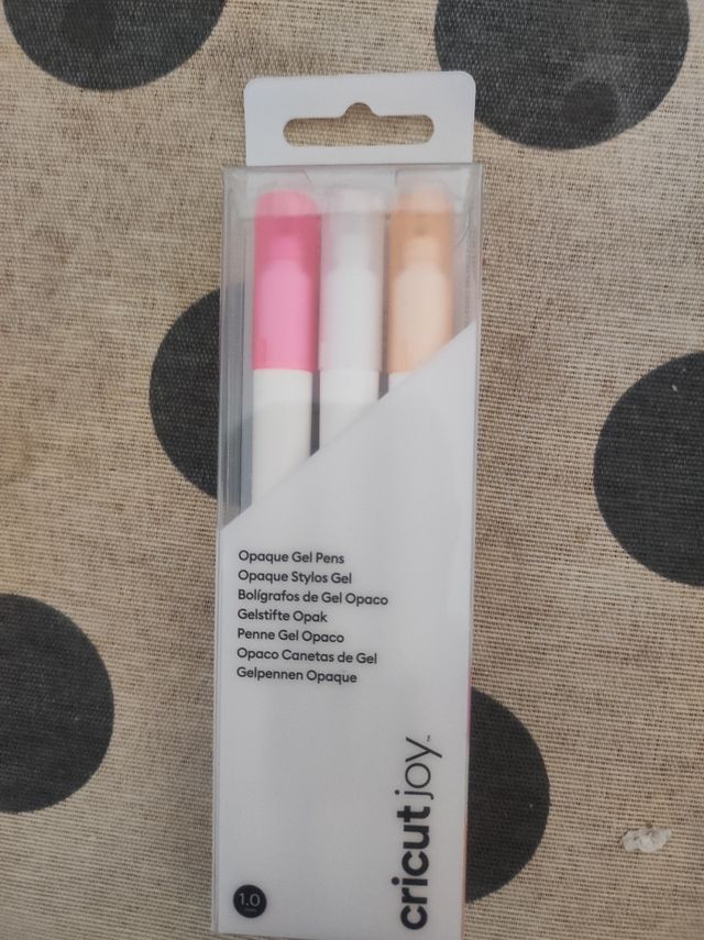 Set 3️⃣ Rotuladores Gel Opaco Cricut Joy