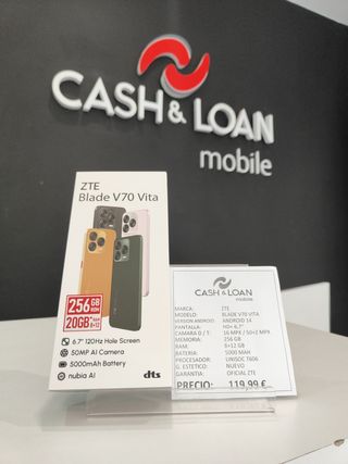 ZTE Blade V70 Vita 256GB Gris Nuevo