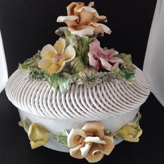 Scatola Bassano Vintage Fiori