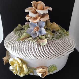 Scatola Bassano Vintage Fiori