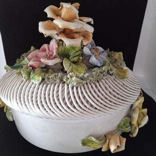 Scatola Bassano Vintage Fiori