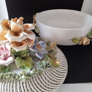 Scatola Bassano Vintage Fiori