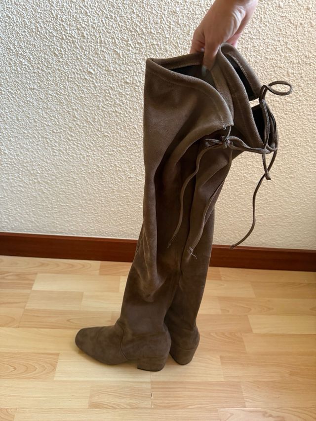 Botas altas marrones