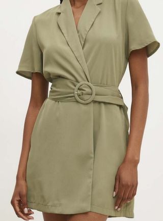 Mono corto Elli White verde oliva Talla L