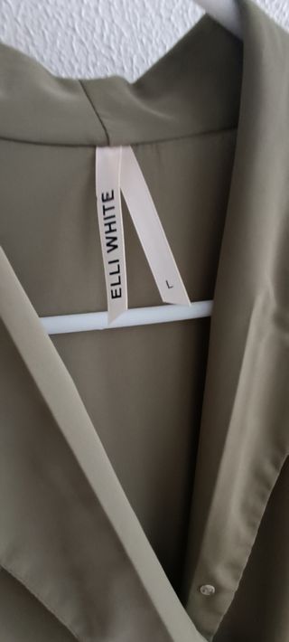 Mono corto Elli White verde oliva Talla L