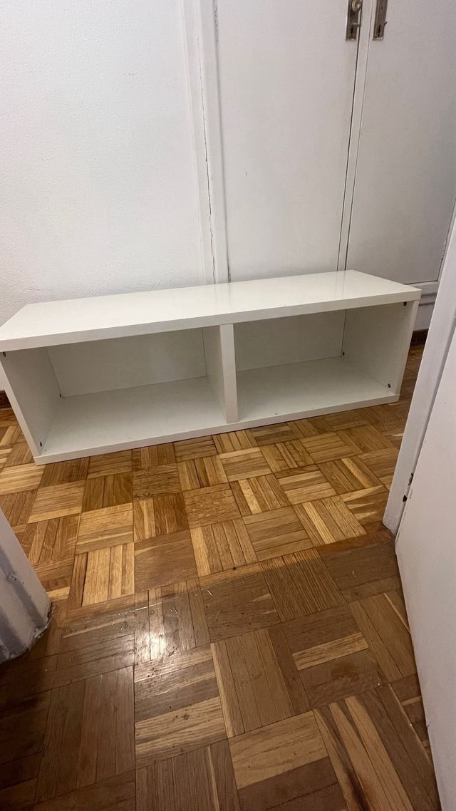 Mueble Bestå IKEA blanco. Mueble multiusos 