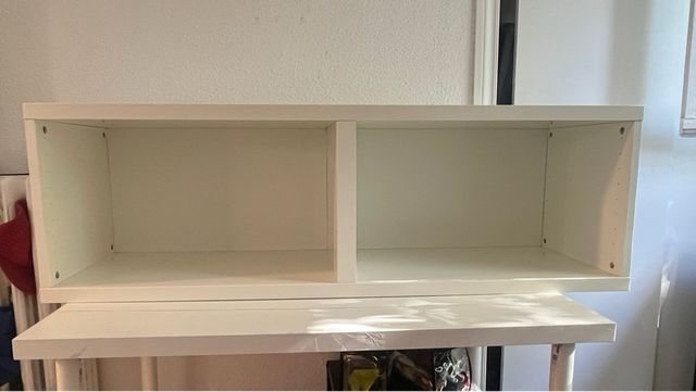 Mueble Bestå IKEA blanco. Mueble multiusos 