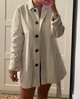 Gabardina El Corte Inglés Beige