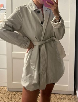 Gabardina El Corte Inglés Beige