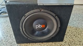Amplificador Coche Phonocar + Subwoofer PB