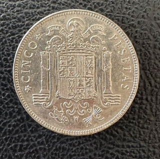 Moneda de 5 Pesetas 1949 – Estrella 50 (Franco)