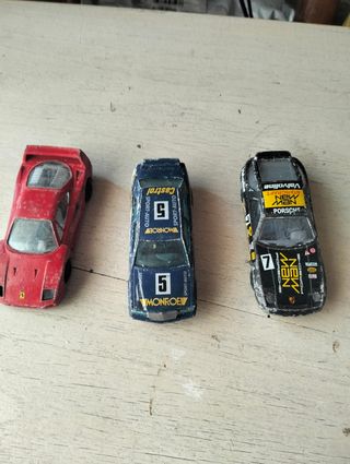 3 Macchinine Bburago: Porsche, Ferrari, Mercedes
