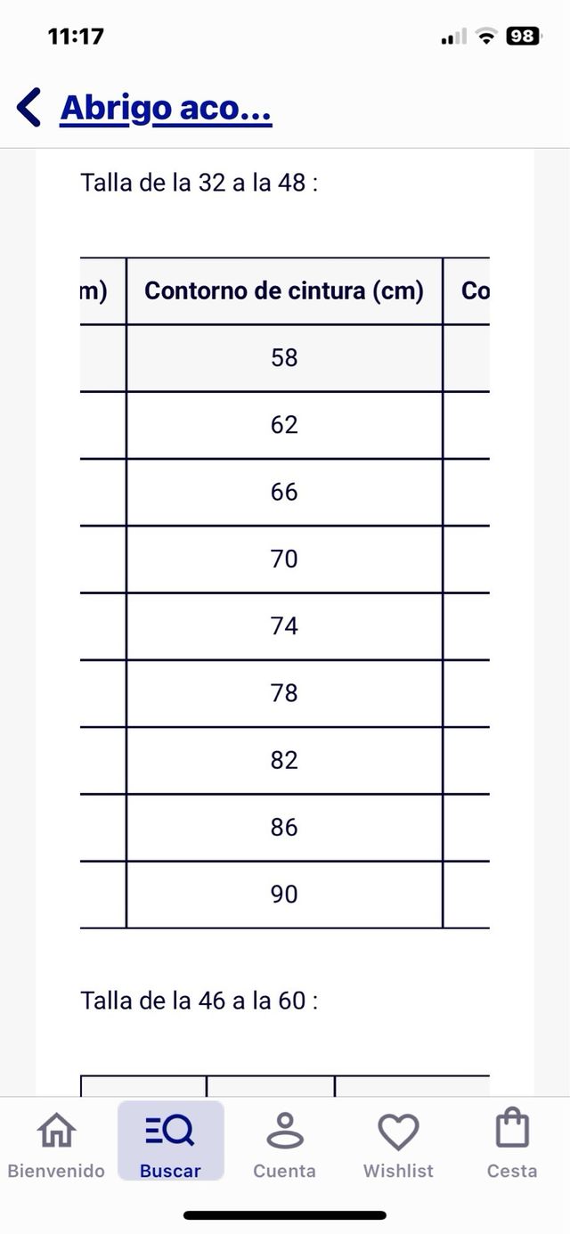 ABRIGO LARGO ACOLCHADO KIABI 
