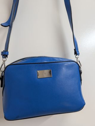Bolso bandolera azul