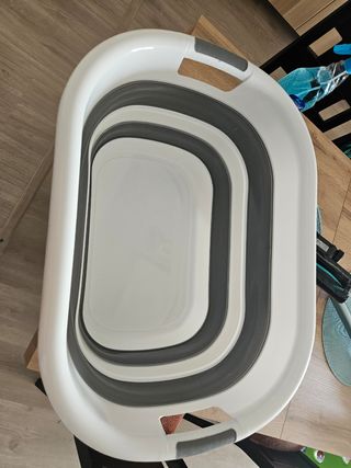 Bañera para bebé plegable