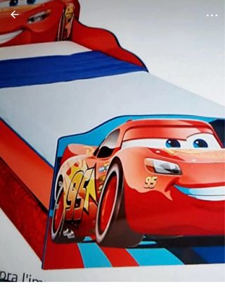 Lettino Cars - Lampo McQueen